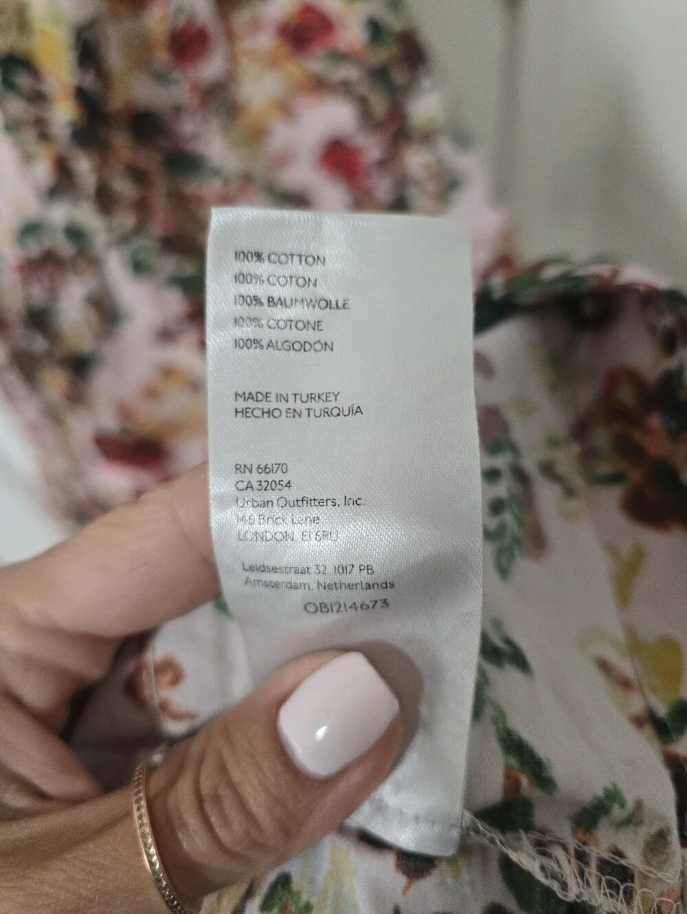 Anthropologie Somerset Printed Floral Maxi Dress Size M - Picture 6 of 7